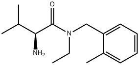 (S)-2-AMino-N-ethyl-3-Methyl-N-(2-Methyl-benzyl)-butyraMide Structure