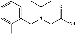 [(2-Iodo-benzyl)-isopropyl-aMino]-acetic acid 구조식 이미지