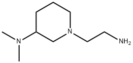 [1-(2-AMino-ethyl)-piperidin-3-yl]-diMethyl-aMine Structure