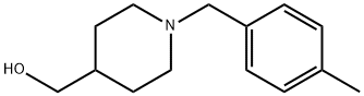 [1-(4-Methyl-benzyl)-piperidin-4-yl]-Methanol Structure