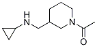 1-(3-CyclopropylaMinoMethyl-piperidin-1-yl)-ethanone Structure