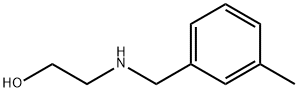 2-(3-메틸-벤질라미노)-에탄올 구조식 이미지