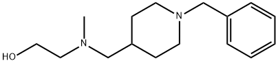 2-[(1-Benzyl-piperidin-4-ylMethyl)-Methyl-aMino]-ethanol 구조식 이미지