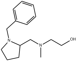 2-[(1-Benzyl-pyrrolidin-2-ylMethyl)-Methyl-aMino]-ethanol Structure