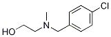 2-[(4-Chloro-benzyl)-Methyl-aMino]-ethanol 구조식 이미지