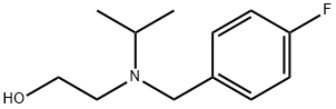2-[(4-Fluoro-benzyl)-isopropyl-aMino]-ethanol 구조식 이미지