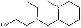 2-[Ethyl-(1-Methyl-piperidin-2-ylMethyl)-aMino]-ethanol 구조식 이미지