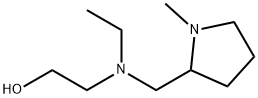 2-[Ethyl-(1-Methyl-pyrrolidin-2-ylMethyl)-aMino]-ethanol 구조식 이미지