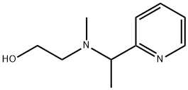 2-[Methyl-(1-pyridin-2-yl-ethyl)-aMino]-ethanol 구조식 이미지