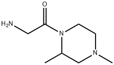 2-AMino-1-(2,4-diMethyl-piperazin-1-yl)-ethanone Structure