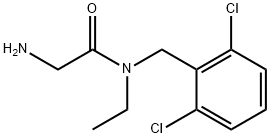 2-AMino-N-(2,6-dichloro-benzyl)-N-ethyl-acetaMide 구조식 이미지