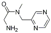 2-AMino-N-Methyl-N-pyrazin-2-ylMethyl-acetaMide Structure