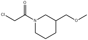 2-Chloro-1-(3-MethoxyMethyl-piperidin-1-yl)-ethanone Structure