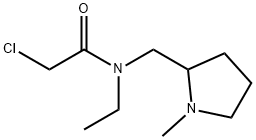 2-Chloro-N-ethyl-N-(1-Methyl-pyrrolidin-2-ylMethyl)-acetaMide 구조식 이미지