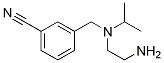 3-{[(2-AMino-ethyl)-isopropyl-aMino]-Methyl}-benzonitrile Structure