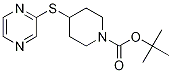 4-(Pyrazin-2-ylsulfanyl)-piperidine
-1-carboxylic acid tert-butyl ester 구조식 이미지