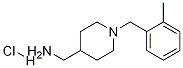 C-[1-(2-메틸-벤질)-피페리딘-4-일]-메틸아민염산염 구조식 이미지