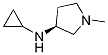 Cyclopropyl-((S)-1-Methyl-pyrrolidin-3-yl)-aMine Structure