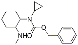 Cyclopropyl-(2-MethylaMino-cyclohexyl)-carbaMic acid benzyl ester 구조식 이미지
