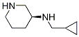 Cyclopropyl-Methyl-(S)-piperidin-3-yl-aMine 구조식 이미지