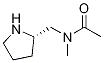 N-Methyl-N-(S)-1-pyrrolidin-2-ylMethyl-acetaMide Structure