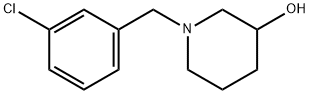 1-(3-chlorobenzyl)piperidin-3-ol Structure