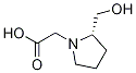 (S)-(2-Hydroxymethyl-pyrrolidin-1-yl)-acetic acid 구조식 이미지