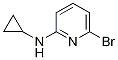 (6-Bromo-pyridin-2-yl)-cyclopropyl-amine 구조식 이미지