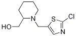 [1-(2-Chloro-thiazol-5-ylmethyl)-piperidin-2-yl]-methanol 구조식 이미지