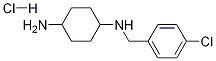 (1r,4r)-N1-(4-chlorobenzyl)cyclohexane-1,4-diamine hydrochloride Structure