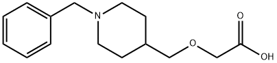 (1-Benzyl-piperidin-4-ylMethoxy)-acetic acid Structure