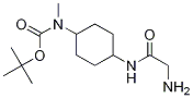 (1R,4R)- [4-(2-AMino-acetylaMino)-cyclohexyl]-Methyl-carbaMic acid tert-butyl ester 구조식 이미지