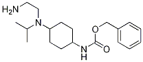 (1R,4R)-{4-[(2-AMino-ethyl)-isopropyl-aMino]-cyclohexyl}-carbaMic acid benzyl ester 구조식 이미지