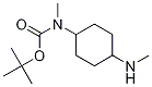 (1R,4R)-Methyl-(4-MethylaMino-cyclohexyl)-carbaMic acid tert-butyl ester 구조식 이미지