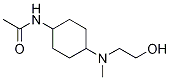 (1R,4R)-N-{4-[(2-Hydroxy-ethyl)-Methyl-aMino]-cyclohexyl}-acetaMide Structure