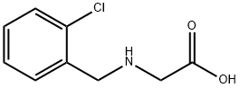 (2-Chloro-benzylaMino)-acetic acid Structure