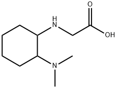 (2-DiMethylaMino-cyclohexylaMino)-acetic acid Structure
