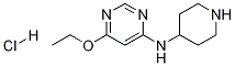 (6-Ethoxy-pyriMidin-4-yl)-piperidin-4-yl-aMine
hydrochloride Structure