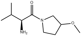 (S)-2-AMino-1-(3-Methoxy-pyrrolidin-1-yl)-3-Methyl-butan-1-one Structure