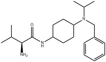 (S)-2-AMino-N-[4-(benzyl-isopropyl-aMino)-cyclohexyl]-3-Methyl-butyraMide Structure