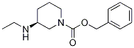 (S)-3-EthylaMino-piperidine-1-carboxylic acid benzyl ester Structure