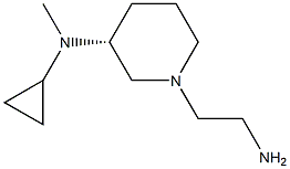 [(R)-1-(2-AMino-ethyl)-piperidin-3-yl]-cyclopropyl-Methyl-aMine 구조식 이미지