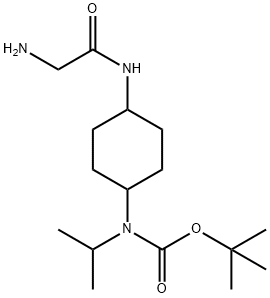 [4-(2-AMino-acetylaMino)-cyclohexyl]-isopropyl-carbaMic acid tert-butyl ester 구조식 이미지