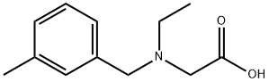 [Ethyl-(3-Methyl-benzyl)-aMino]-acetic acid 구조식 이미지