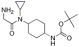 {4-[(2-AMino-acetyl)-cyclopropyl-aMino]-cyclohexyl}-carbaMic acid tert-butyl ester Structure