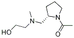 1-((S)-2-{[(2-Hydroxy-ethyl)-Methyl-aMino]-Methyl}-pyrrolidin-1-yl)-ethanone 구조식 이미지