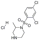 1-(2,4-디클로로-벤젠술포닐)-2-메틸-피페라진염산염 구조식 이미지