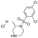 1-(2,4-Dichloro-benzenesulfonyl)-2-Methyl-piperazine hydrochloride Structure