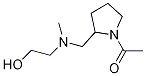 1-(2-{[(2-Hydroxy-ethyl)-Methyl-aMino]-Methyl}-pyrrolidin-1-yl)-ethanone 구조식 이미지