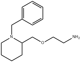 2-(1-Benzyl-piperidin-2-ylMethoxy)-ethylaMine Structure